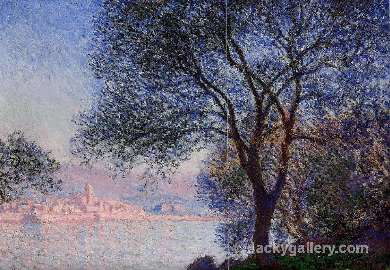 Antibes Seen from the Salis Gardens 02 by Claude Monet paintings reproduction